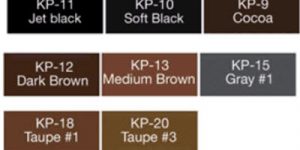 KP Pigments Micro PMU - Eyeliner Tones