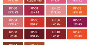KP Pigments Micro PMU - Lipliner Tones